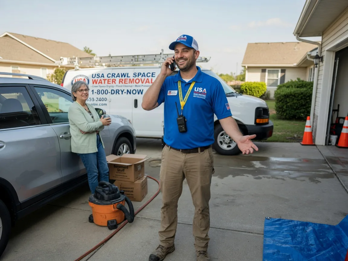 Crawl Space Water Removal Deville, LA FAQs